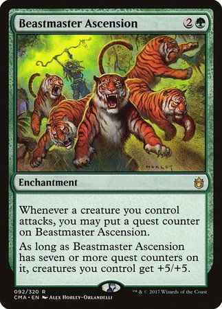 Beastmaster Ascension [Commander Anthology] | Dumpster Cat Games