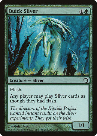 Quick Sliver [Premium Deck Series: Slivers] | Dumpster Cat Games