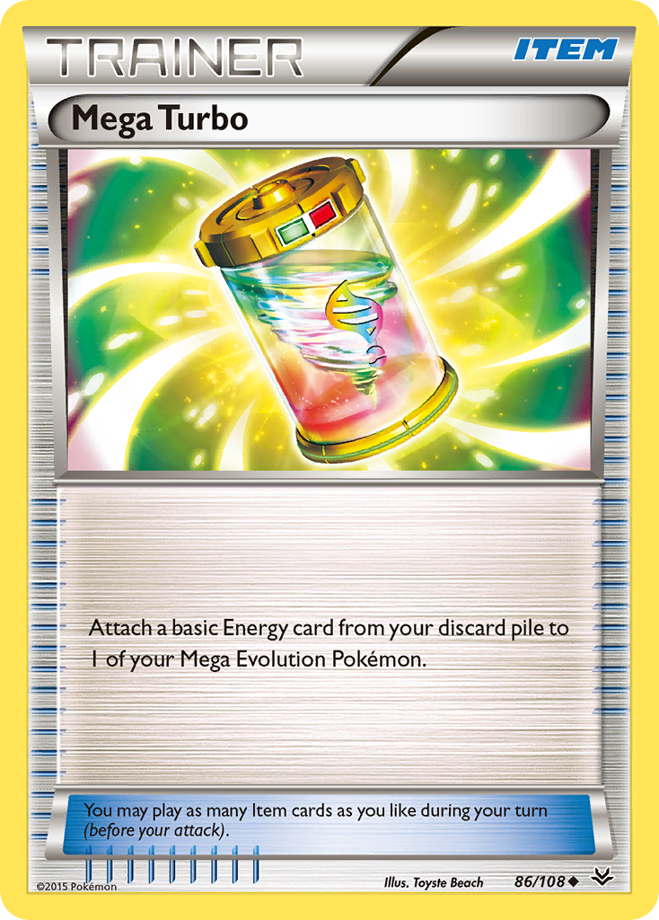 Mega Turbo (86/108) [XY: Roaring Skies] | Dumpster Cat Games