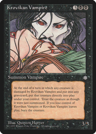 Krovikan Vampire [Ice Age] | Dumpster Cat Games