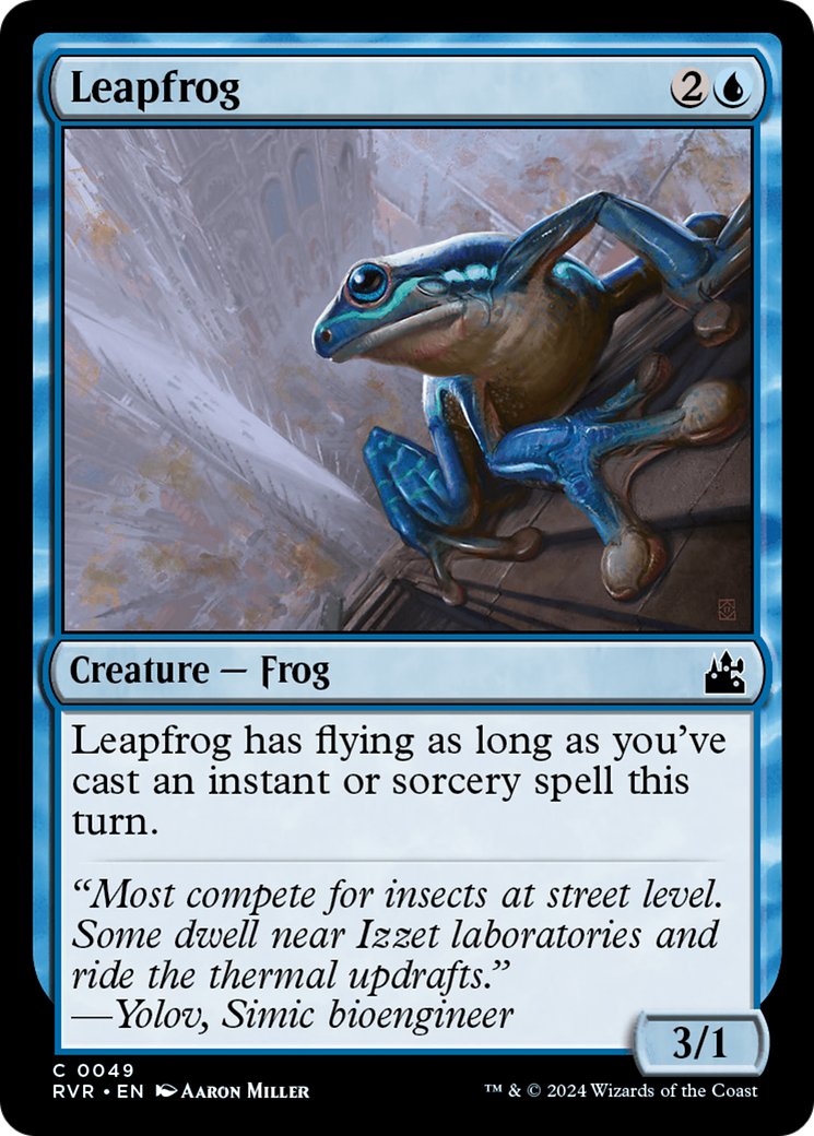 Leapfrog [Ravnica Remastered] | Dumpster Cat Games