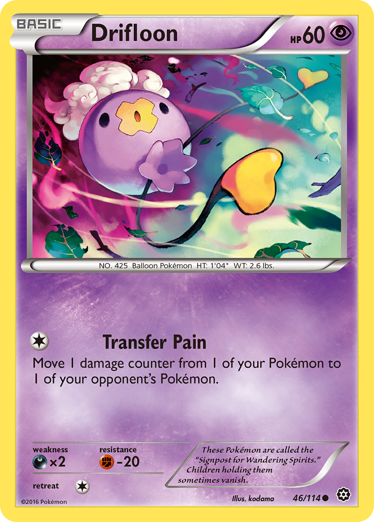 Drifloon (46/114) [XY: Steam Siege] | Dumpster Cat Games