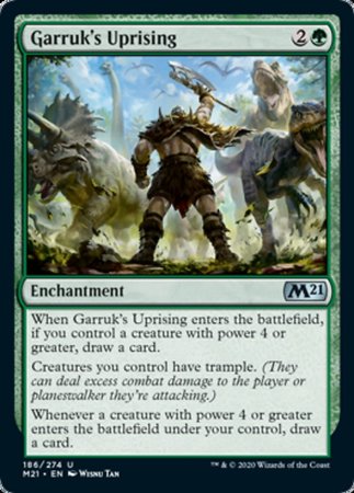 Garruk's Uprising [Core Set 2021] | Dumpster Cat Games
