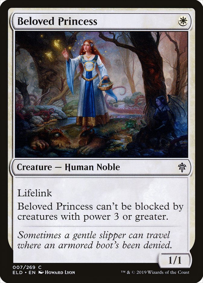 Beloved Princess [Throne of Eldraine] | Dumpster Cat Games