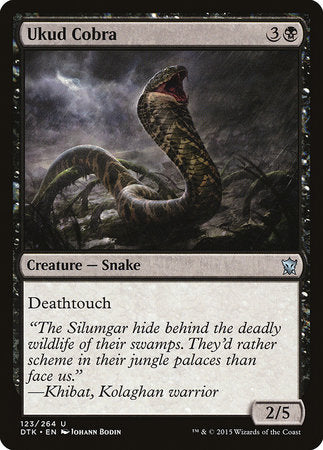 Ukud Cobra [Dragons of Tarkir] | Dumpster Cat Games