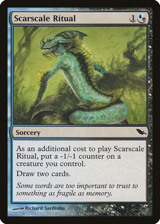 Scarscale Ritual [Shadowmoor] | Dumpster Cat Games