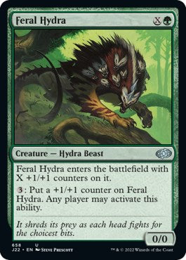 Feral Hydra [Jumpstart 2022] | Dumpster Cat Games