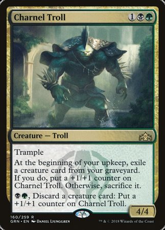 Charnel Troll [Guilds of Ravnica] | Dumpster Cat Games