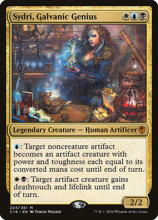 Sydri, Galvanic Genius [Commander 2016] | Dumpster Cat Games