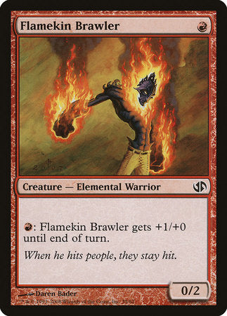 Flamekin Brawler [Duel Decks: Jace vs. Chandra] | Dumpster Cat Games