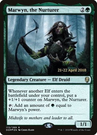 Marwyn, the Nurturer [Dominaria Promos] | Dumpster Cat Games