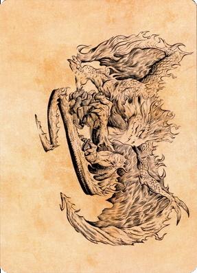Miirym, Sentinel Wyrm Art Card [Commander Legends: Battle for Baldur's Gate Art Series] | Dumpster Cat Games