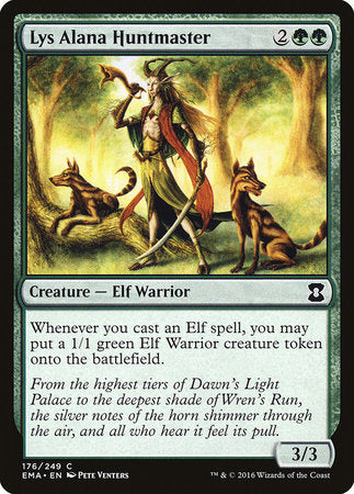 Lys Alana Huntmaster [Eternal Masters] | Dumpster Cat Games