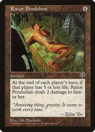 Razor Pendulum [Mirage] | Dumpster Cat Games