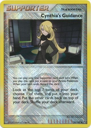 Cynthia's Guidance (136/147) (League Promo) [Platinum: Supreme Victors] | Dumpster Cat Games