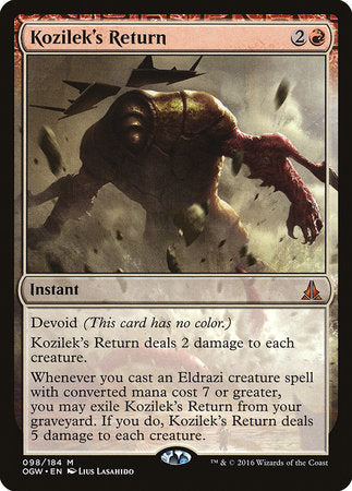 Kozilek's Return [Oath of the Gatewatch] | Dumpster Cat Games