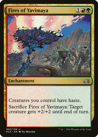 Fires of Yavimaya [Planechase Anthology] | Dumpster Cat Games