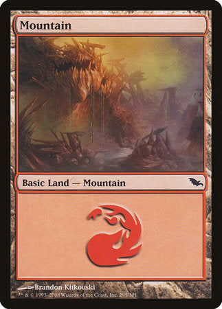 Mountain (295) [Shadowmoor] | Dumpster Cat Games