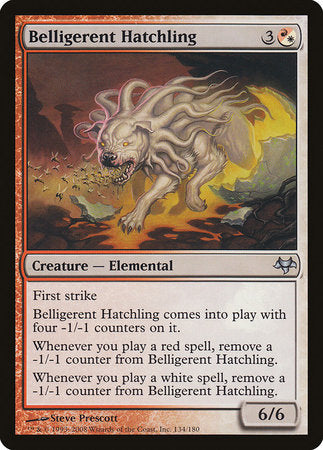 Belligerent Hatchling [Eventide] | Dumpster Cat Games