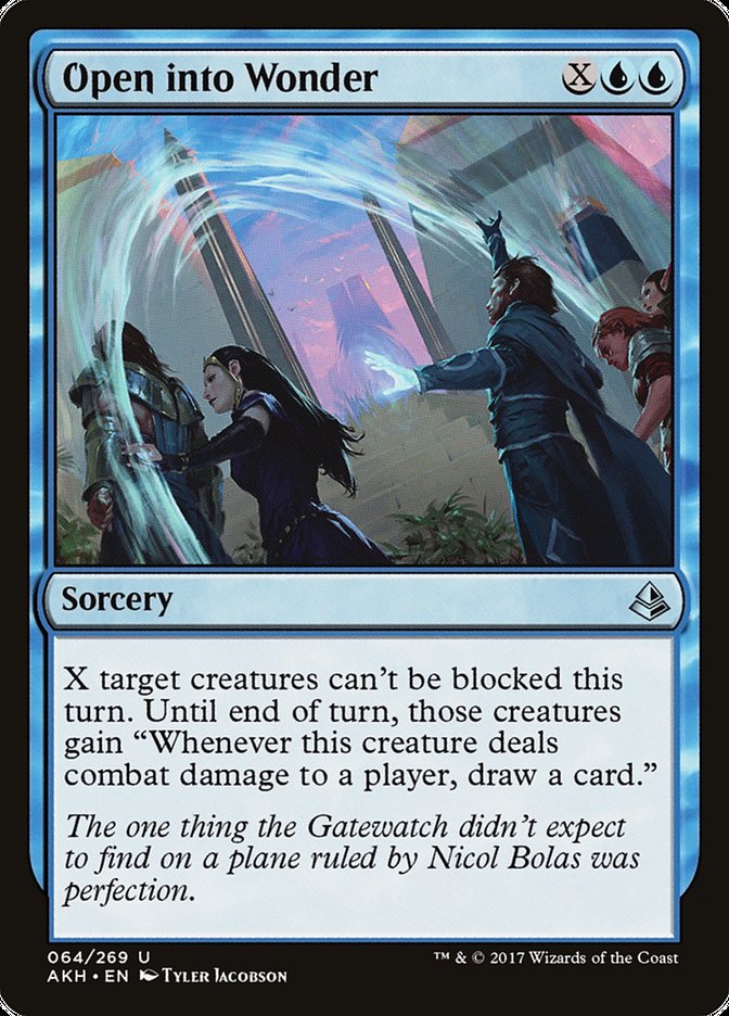 Open into Wonder [Amonkhet] | Dumpster Cat Games