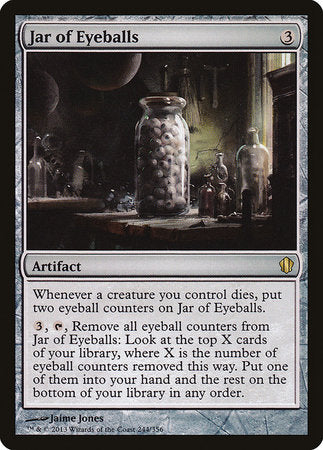 Jar of Eyeballs [Commander 2013] | Dumpster Cat Games