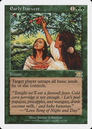 Early Harvest [Classic Sixth Edition] | Dumpster Cat Games
