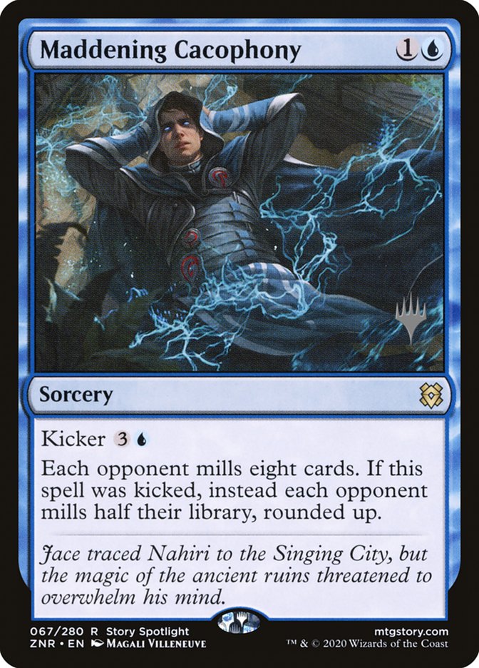 Maddening Cacophony (Promo Pack) [Zendikar Rising Promos] | Dumpster Cat Games