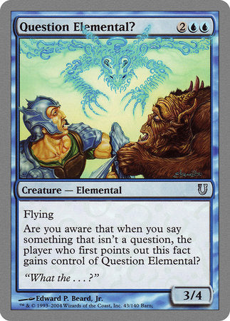 Question Elemental? [Unhinged] | Dumpster Cat Games