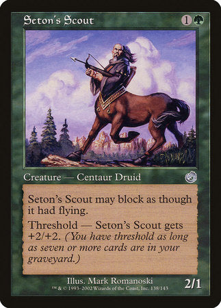 Seton's Scout [Torment] | Dumpster Cat Games