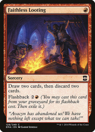 Faithless Looting [Eternal Masters] | Dumpster Cat Games