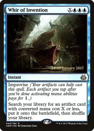 Whir of Invention [Aether Revolt Promos] | Dumpster Cat Games