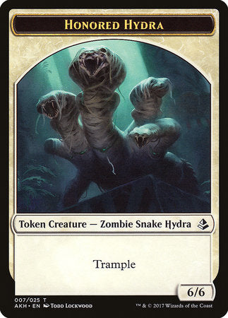 Honored Hydra Token [Amonkhet Tokens] | Dumpster Cat Games