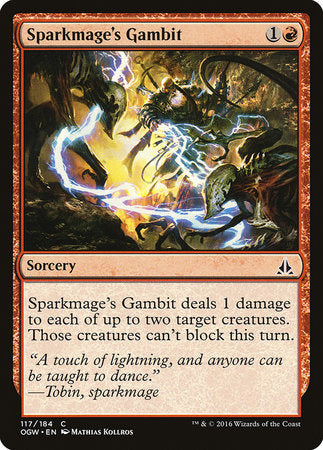 Sparkmage's Gambit [Oath of the Gatewatch] | Dumpster Cat Games