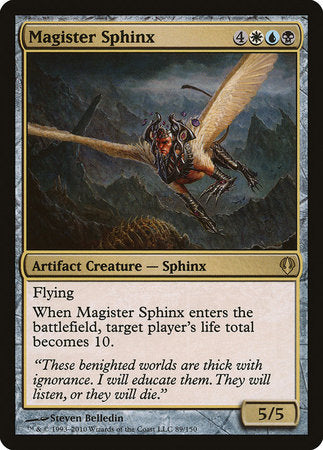 Magister Sphinx [Archenemy] | Dumpster Cat Games