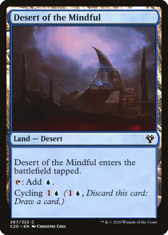 Desert of the Mindful [Commander 2020] | Dumpster Cat Games