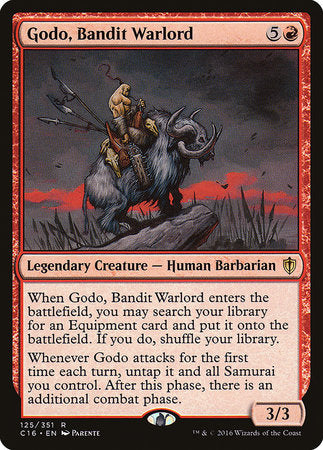 Godo, Bandit Warlord [Commander 2016] | Dumpster Cat Games