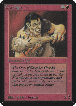 Gray Ogre [Limited Edition Alpha] | Dumpster Cat Games