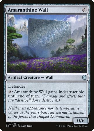 Amaranthine Wall [Dominaria] | Dumpster Cat Games
