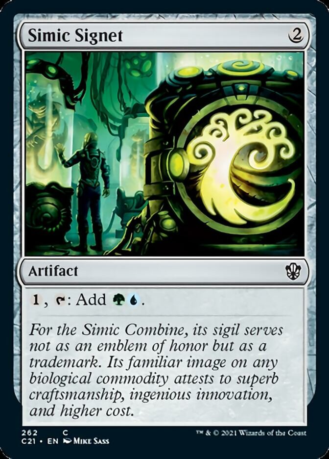 Simic Signet [Commander 2021] | Dumpster Cat Games