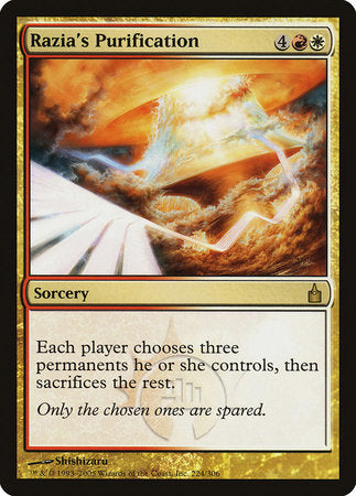 Razia's Purification [Ravnica: City of Guilds] | Dumpster Cat Games