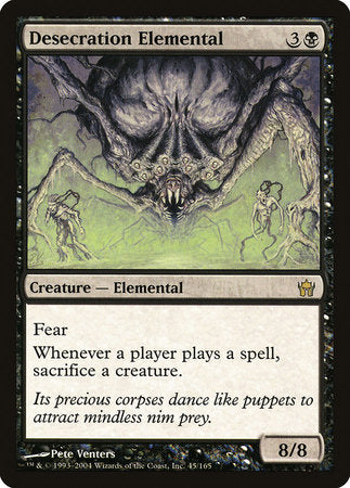 Desecration Elemental [Fifth Dawn] | Dumpster Cat Games