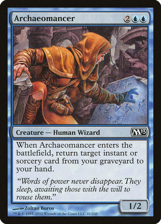 Archaeomancer [Magic 2013] | Dumpster Cat Games