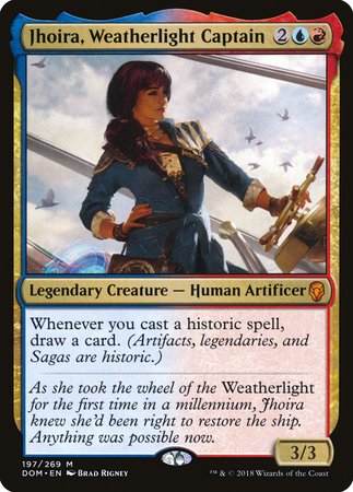 Jhoira, Weatherlight Captain [Dominaria] | Dumpster Cat Games