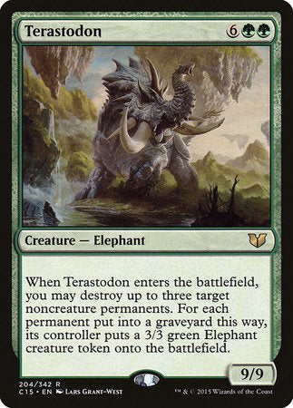 Terastodon [Commander 2015] | Dumpster Cat Games