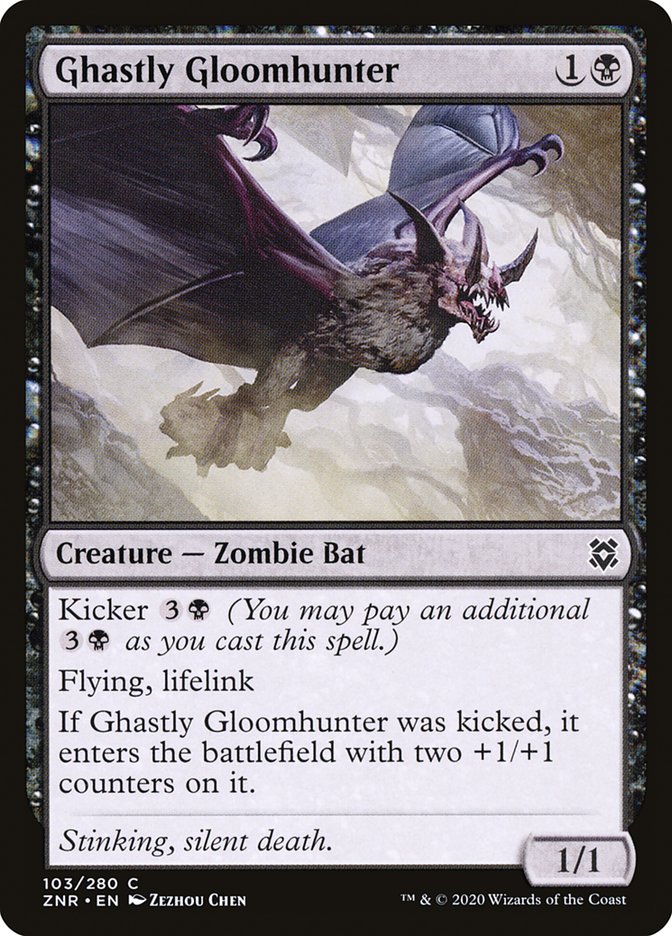 Ghastly Gloomhunter [Zendikar Rising] | Dumpster Cat Games