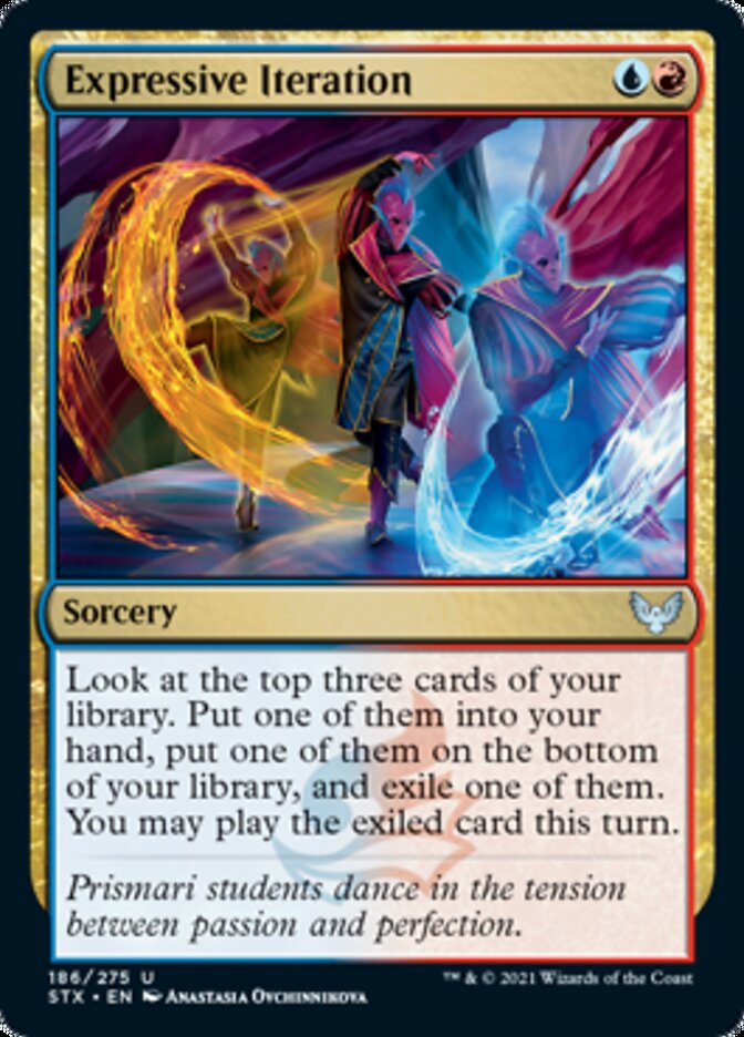 Expressive Iteration [Strixhaven: School of Mages] | Dumpster Cat Games