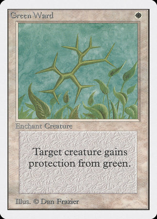 Green Ward [Unlimited Edition] | Dumpster Cat Games