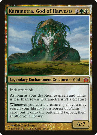 Karametra, God of Harvests [Born of the Gods] | Dumpster Cat Games