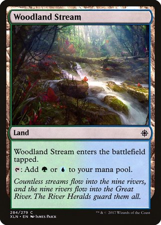 Woodland Stream [Ixalan] | Dumpster Cat Games