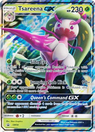Tsareena GX (SM56) (Jumbo Card) [Sun & Moon: Black Star Promos] | Dumpster Cat Games